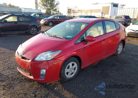 2011 Toyota Prius Three z USA, uszkodzony, nr VIN JTDKN3DU7B0299451